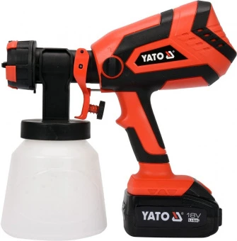 YATO Краскопульт аккумуляторный 18В 4Ач YATO YT-82765