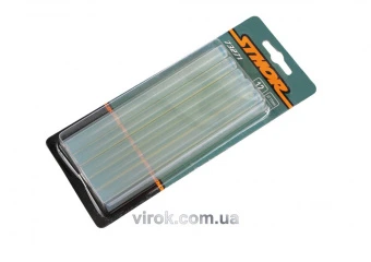 STHOR Стержні клейові : Ø= 11 х 150 мм. прозорі уп. 12 шт.  | 73271