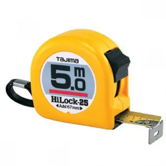 TAJIMA Рулетка универсальная HI LOCK, H5P50MY- 5м x 25мм