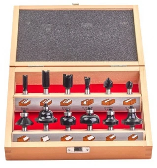 MILWAUKEE Набор фрез для фрезера 12шт хвостовик 8мм | 4932451668