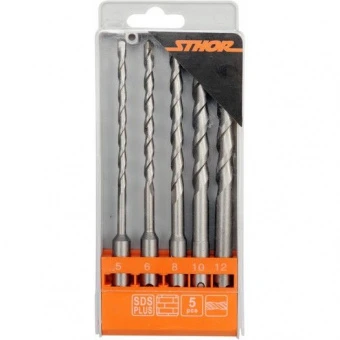 VOREL Набор буров по бетону SDS 5шт. 6-12мм 23998