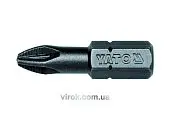 YATO Насадка викруткова YATO : "Pozidriv" PZ2 x 25 мм. HEX 1/4". 50 (Уп/Шт.)  | YT-7811