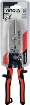 YATO Кліщі для гофрування труб YATO з 5 лезами, діапазон- 45 мм, L= 260 мм  | YT-22380