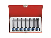 KING TONY Набор TORX 7 ед. ударные удлин.(Т25-Т60) | 4467PP