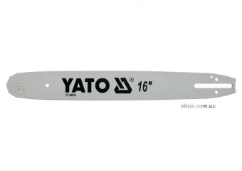 YATO Шина напрямна ланцюгової пили YATO l= 16"/ 40 см (56 ланок) для ланцюгів YT-84953, YT-84960  | 