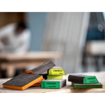 Шліфувальна губка Bosch Expert S471 Standard (69x97x26 мм, дрібна)