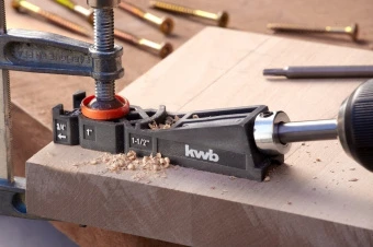 KWB 758600 Кондуктор для сверления отверстий под углом 15°, 9 мм.