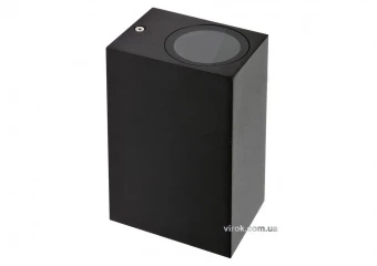 YATO Світильник 2-LED настінний, мережевий YATO, квадратний, 35 Вт, 68 х 150 х 92 мм, цоколь GU10  |