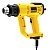 Пистолет горячего воздуха DeWalt, 2000 Вт, ЖКИ, 50-600град., 2 насадки, скребок.