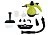 LUND Пароочисник мережевий : 1 кВт, ємність- 350 мл, макс. t= 110 °С, 10 насадок  | 67200