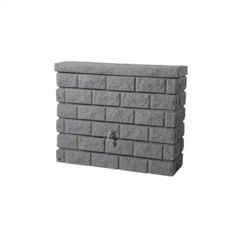 GARANTIA Ємність "Кам'яна кладка" 400 л, графітовий колір  // 326130