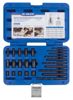 KING TONY Набор экстракторов сломаных шпилек 25 ед. | 11225SQ
