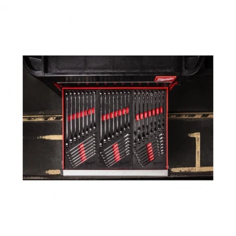 MILWAUKEE Ложемент с комбинированными ключами с трещеткой MAX BITE 22 ед | 4932493248