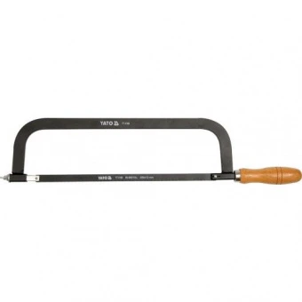 YATO Ножiвка по металу YATO : L= 300 мм. дерев'яна ручка  | YT-3160