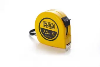 Рулетка Стандарт 7,5м*25мм СИЛА