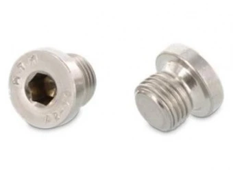 DIN 908 A4 Заглушка різьбова циліндрична з дюймовою різьбою