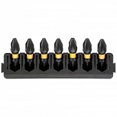 Касета з бітами DeWALT FlexTorq, L = 25 мм, Pz2, 7 шт