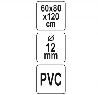 FLO Теплиця-міні присадибна , 60х 80х 120 см з ПВХ  | 90003
