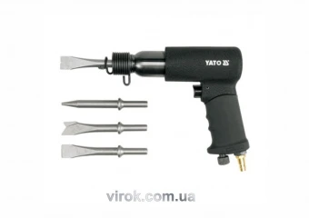 YATO Молоток пневматичний YATO з набором долот і зубил 4 шт.  | YT-0990