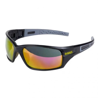 Окуляри DeWALT Auger™, тоновані сірі, полікарбонатні, з  м'якими гумовими накладками на дужках
