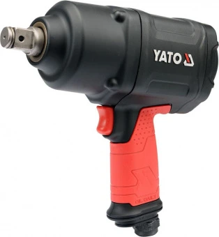 YATO Гайковерт ударний пневматичний YATO : квадрат 3/4", F=1630 Nm, 5500 об./хв, повітря-198 л/хв  |
