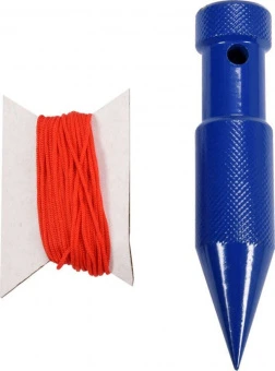 VOREL Висок будівельний , Ø= 22 мм, l= 115 мм, M= 200 гр, зі шнуром l= 6 м  | 17303