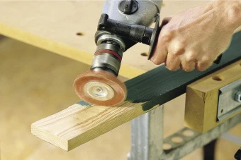 Wolfcraft Нейлоновая дисковая щетка Ø 100 x 8 // 8477000