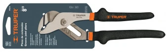 TRUPER PEX-10 Кліщі переставні, ковані Вініл, 250мм
