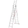 Детально фото Драбина алюмінієва 3-х секційна Квітка PRO (3х10 сходинок) (110-9310) на shurup.ua Драбина алюмінієва 3-х секційна Квітка PRO (3х10 сходинок) (110-9310)