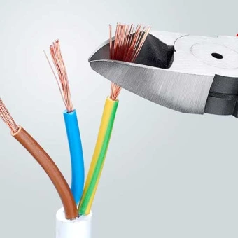 KNIPEX Кусачки боковые фосфатированные, черного цвета 110 мм 70 01 110 | 70 01 110