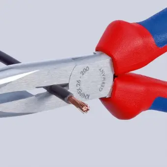 KNIPEX Плоские круглогубцы с режущими кромками 26 13 200 | 26 13 200