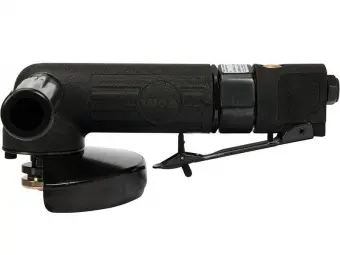 YATO Шліфмашина пневматична, кутова YATO для диска Ø= 125 мм, М10, сполуч, Ø= 1/4", 6,3 Bar, 141 л/х