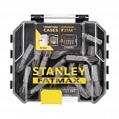STANLEY Набор бит FatMax, Pozidriv, Pz2, L=25 мм, 20 шт, пластиковый кейс