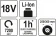 YATO Газонокосарка акумуляторна YATO Li-Ion 18 В, обрізний діап. Ø=25/30 см,( БЕЗ АКУМУЛЯТОРА)  | YT