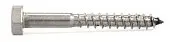 Шуруп по дереву нержавеющий с шестигранной головкой 10х100 DIN 571