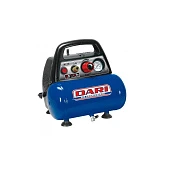 DARI Безмасляный компрессор поршневой прямоприводный SPIDER 6/195 DARI (ресивер 6 л, пр-сть 180 л/ми