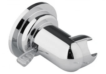 FALA Тримач душових розприскувачів з присмоктувачем обертовий пластиковий ABS, покритий хромом  | 75