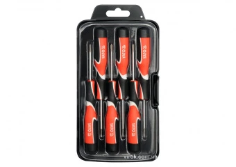 YATO Набір викруток плоских, хрестових прецизійних YATO : SL, PH. 6 шт.  | YT-25861