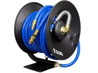 YATO Шланг пневматичний ПВХ на бобіні YATO з швидкоз'єдн. наконеч-ми; Ø=10мм, макс. тиск 20Bar, l=15