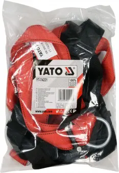YATO Шлейки безпеки з лямками корпуса тіла YATO для висотних робіт, поліестерові  | YT-74221