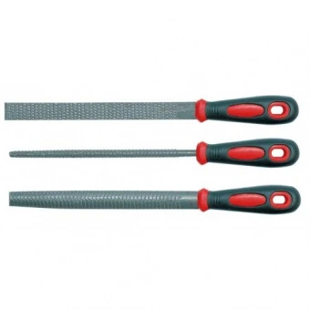 VOREL Рашпилі Набір 3шт, l=200 мм  | 25173