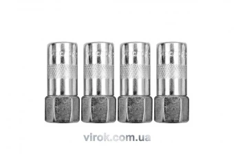 VOREL Наконечники для мастильного шприца , Ø=15мм, 4шт  | 78061