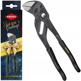 KNIPEX Клещи переставные-гаечный ключ, 180 мм 86 01 180 XMAS | 86 01 180 XMAS