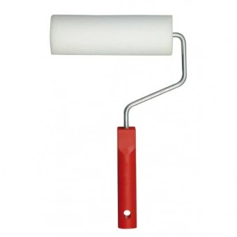 VOREL Валик в зборі малярний : L= 7 x 3,5 cм, тримач Ø= 6мм, поролоновий  | 09371