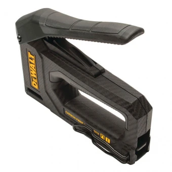 DeWALT Степлер "CARBON FIBRE" для скоб типу "G" 6-14мм, цвяхів типу "J" 12, 15мм.