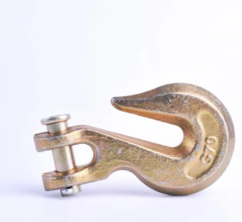 Крюк крановый с серьгой G-70, кованый, 3/4"