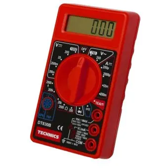 Мультиметр цифровий DT830B, 6 функцій Technics Master | 46-820