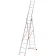 Детально фото Драбина алюмінієва 3-х секційна Квітка PRO (3х9 сходинок) (110-9309) на shurup.ua Драбина алюмінієва 3-х секційна Квітка PRO (3х9 сходинок) (110-9309)