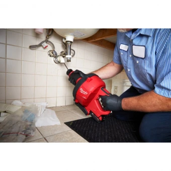 MILWAUKEE Машина прочистна акумуляторна , M18 FDCPF10-0C, трос 10м | 4933459684