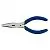 VOREL Щипці плоскі міні з ізольованими ручками , l= 125 мм  | 42303